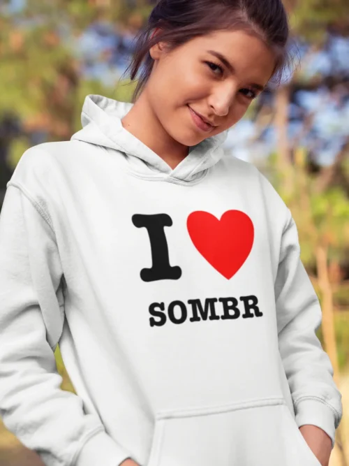 Sombr “I Love Sombr” Hoodie #5