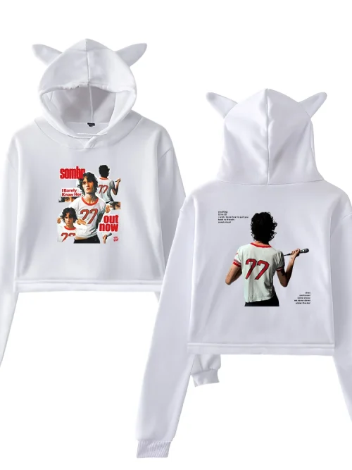 Sombr Cropped Hoodie #1
