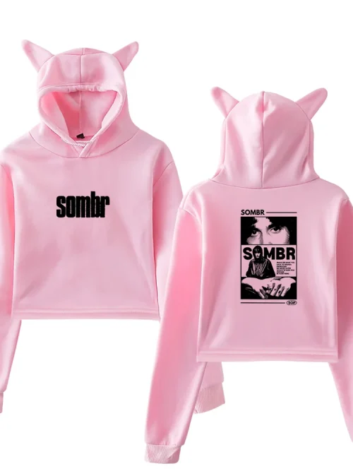 Sombr Cropped Hoodie #2