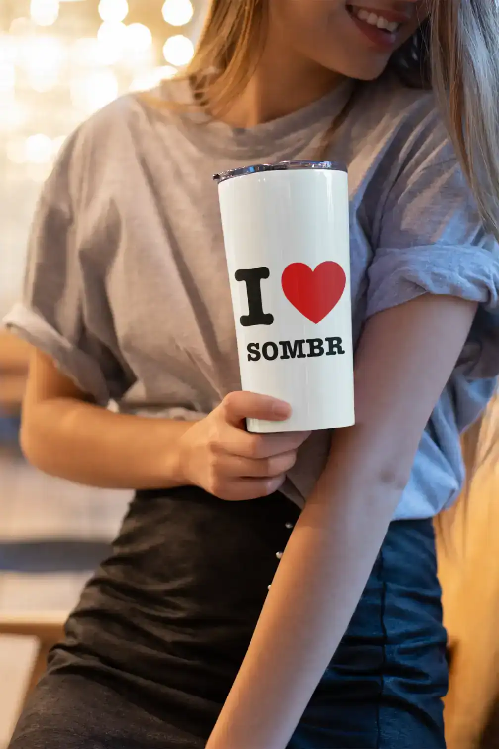 Sombr Stainless Steel Water Bottle #1