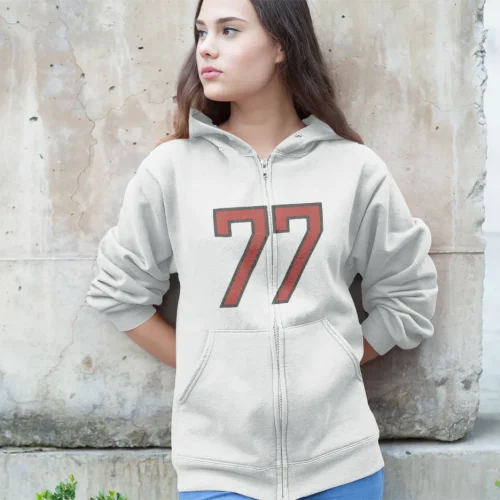 Sombr I Barely Know Her 77 Zipper Hoodie