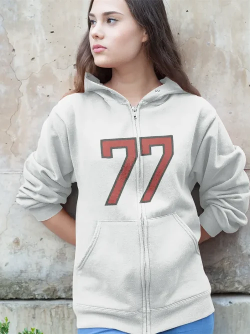 Sombr I Barely Know Her 77 Zipper Hoodie
