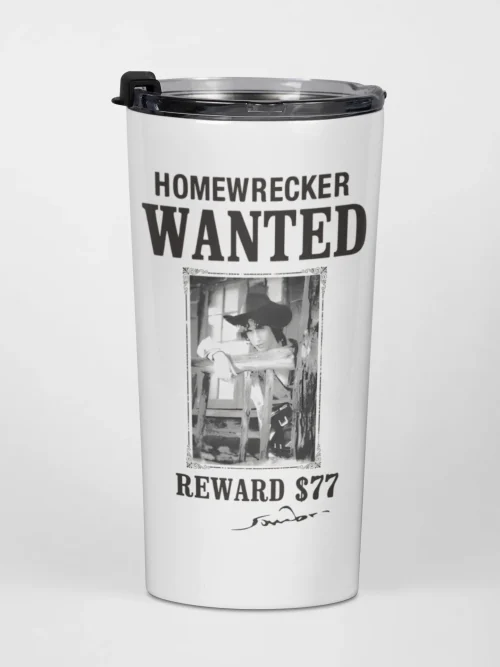 Homewrecker Wanted Water Bottle