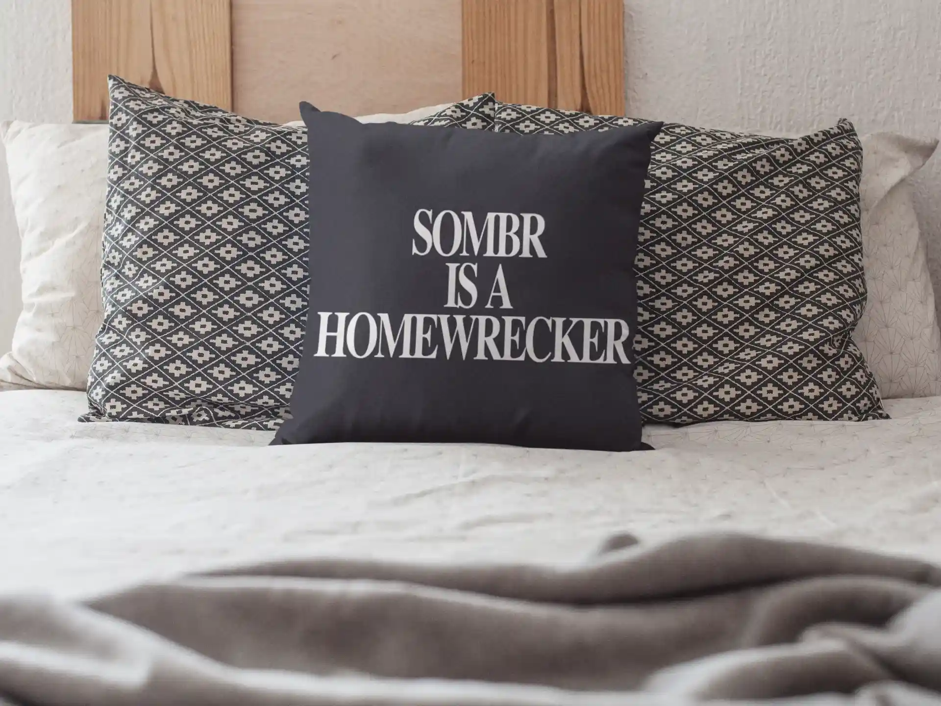 Sombr Is A Homewrecker Pillow Case